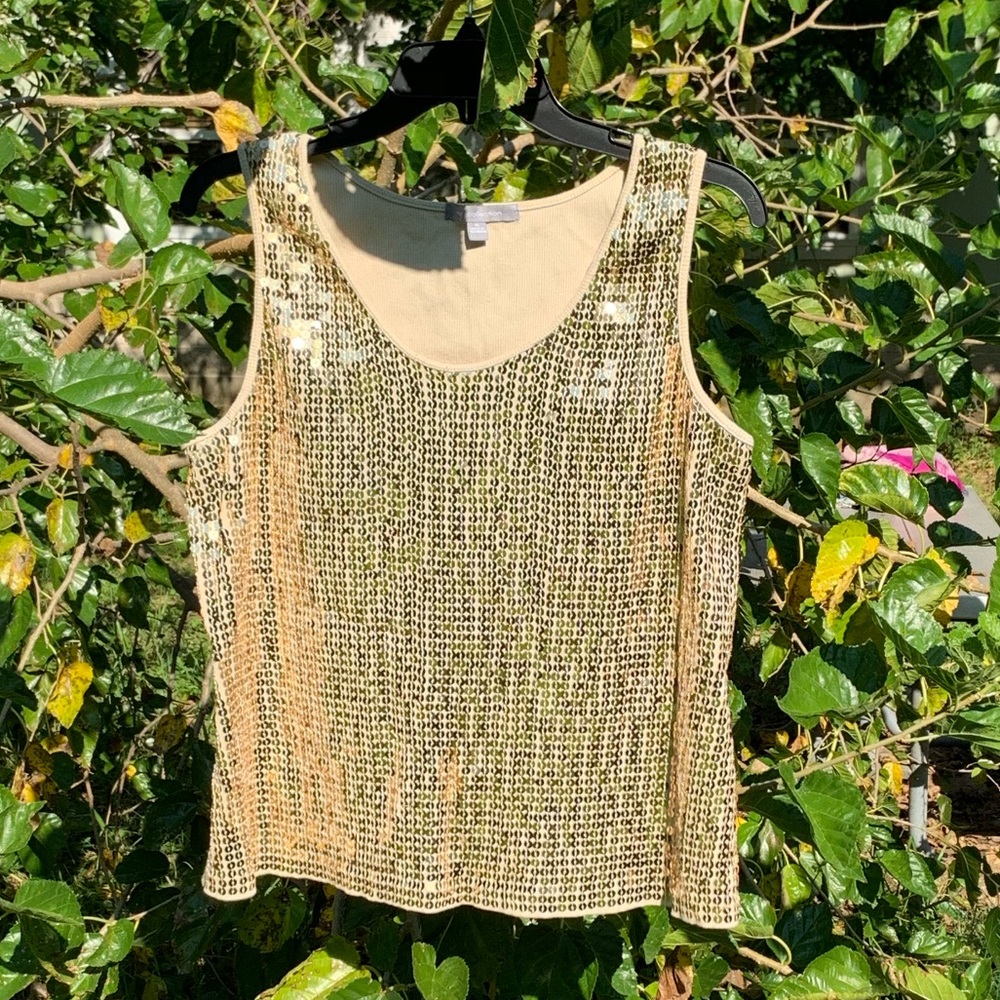 My Collection, Gold Sequenced Tank Top